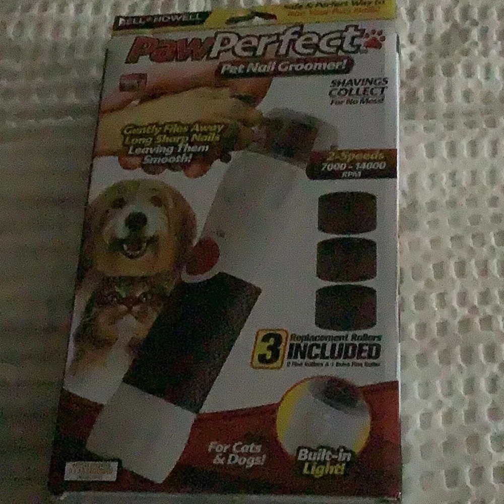 4/$12 NWT Paw Perfect pet nail file